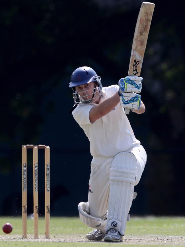 Dandenong batsman Cameron Forsyth.