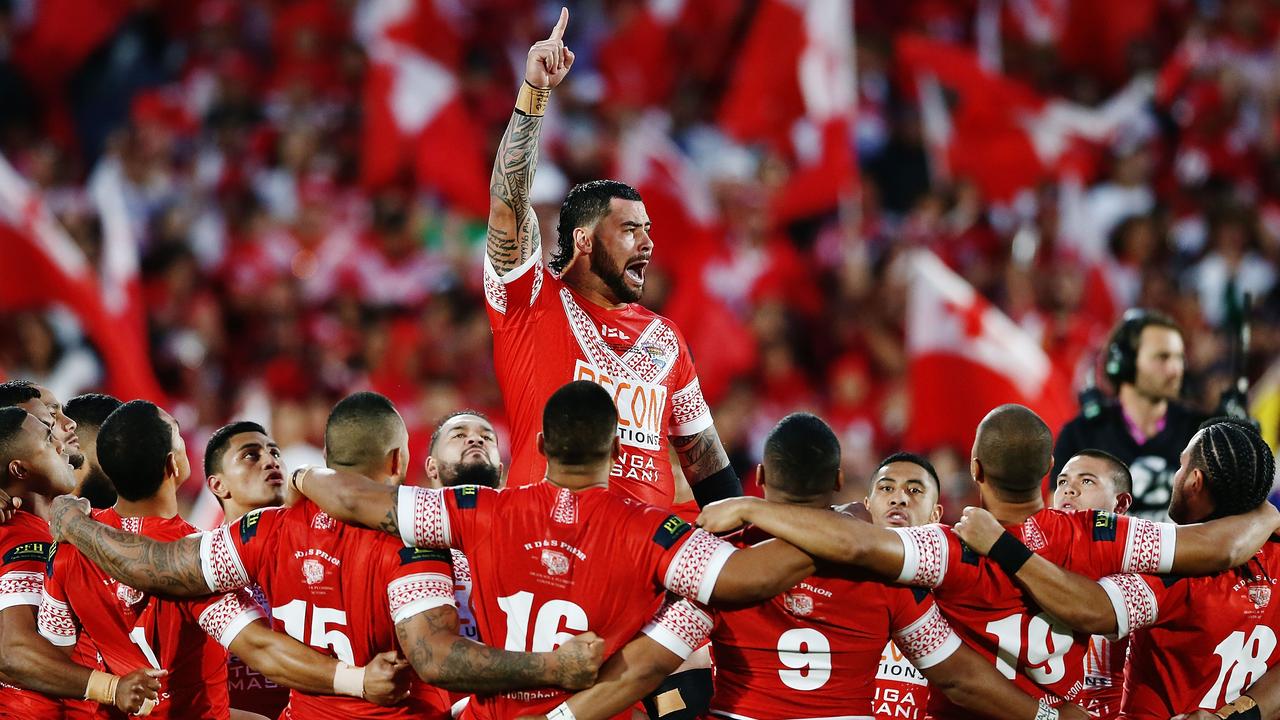 NRL Australia v Tonga rugby league Sipi Tau lights up Mt Smart Stadium