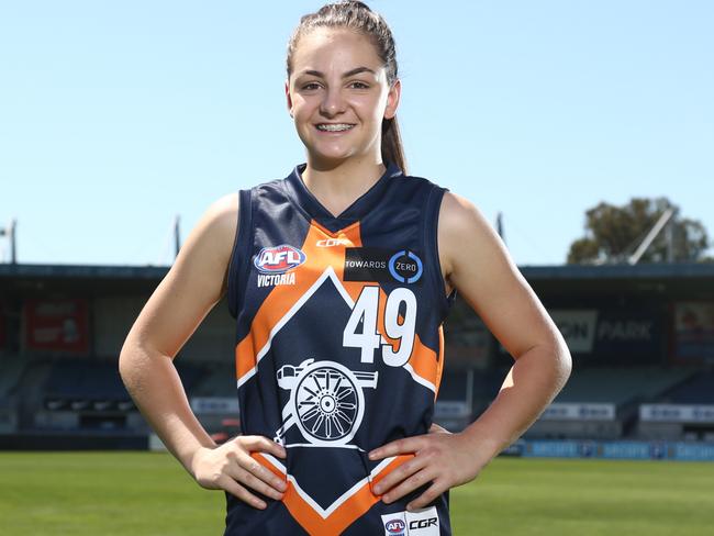 Calder Cannons TAC Cup Girls player Monique Conti. Picture: AFL Victoria.