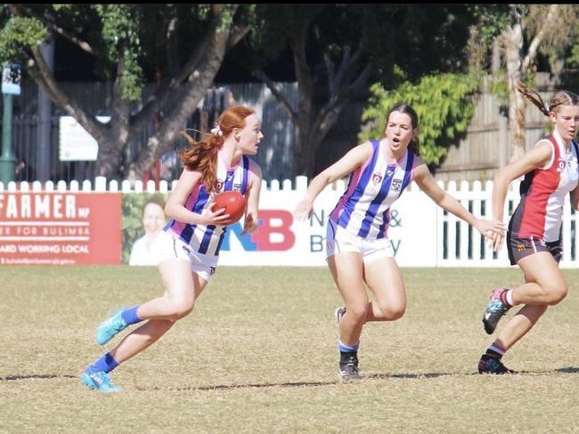 Caitlin Renner of Mt Gravatt Vultures FC