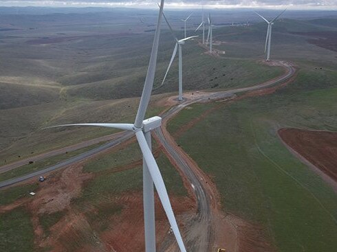 Willogoleche wind farm, owned and operated by Willogoleche Power Pty Ltd, a subsidiary of ENGIE Australia and New Zealand. The farm is near Hallett, inSouth Australia's Mid North. January 2021. Picture: ENGIE