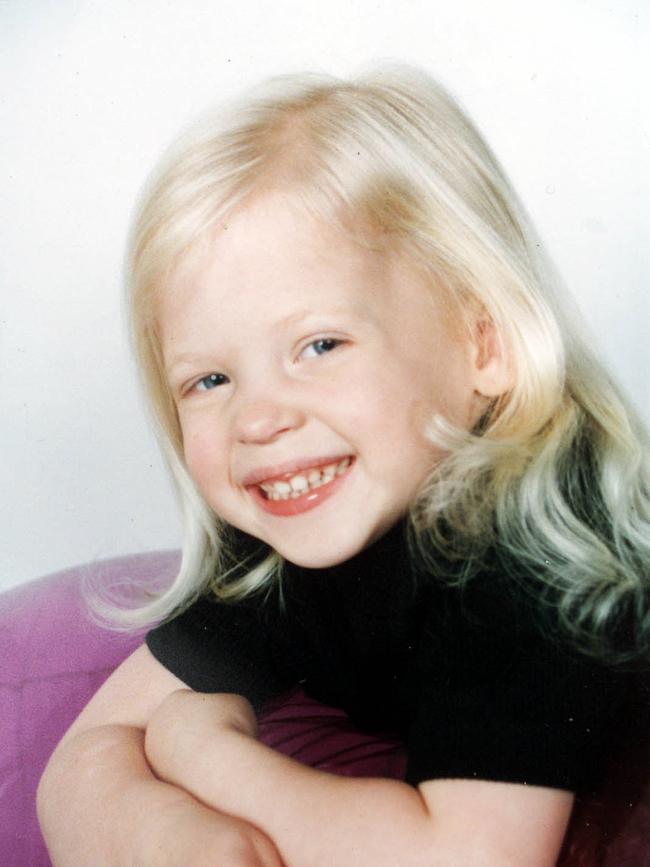 Courtney Morley-Clarke was three when she was murdered.