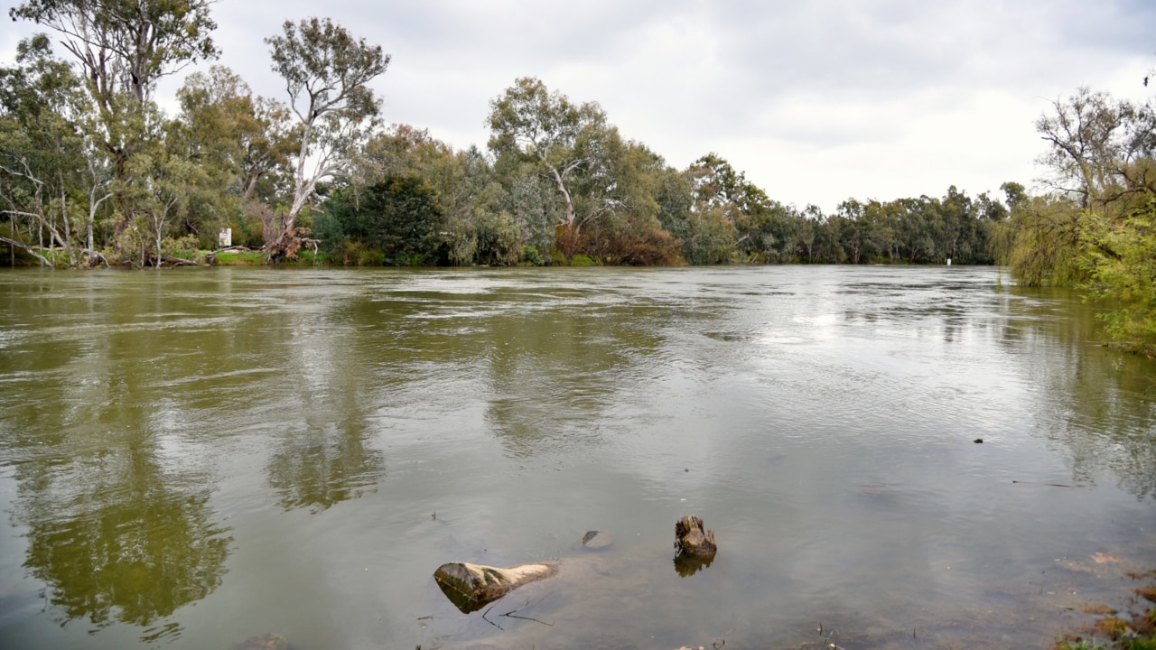 Levee banks protecting farms in South Australia breach