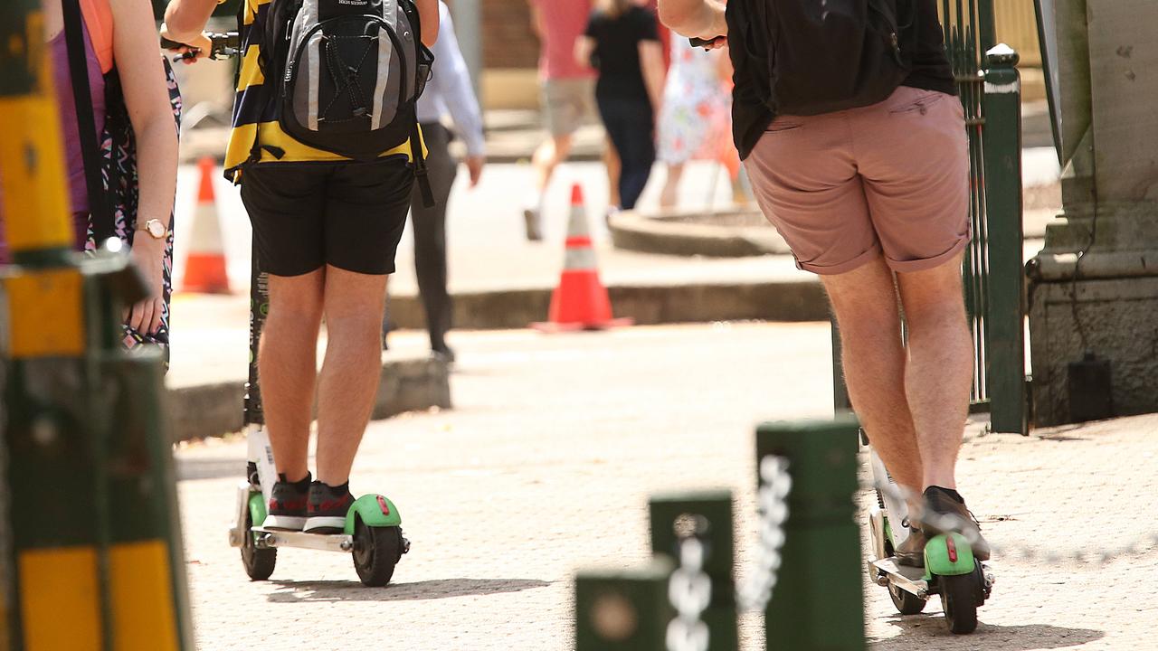 Trio hospitalised after three e-scooter crashes in 10mins