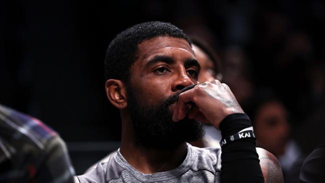 Kyrie Irving has been sat for at least five games. Photo: Dustin Satloff/Getty Images/AFP