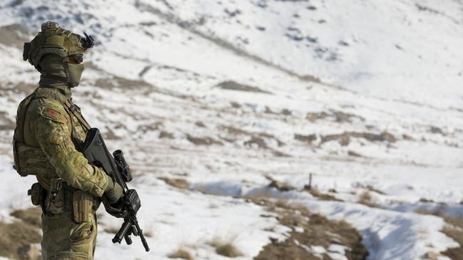 An Australian soldier in Qargha, Afghanistan. The commissioners have had private sessions with individuals to hear their stories one-on-one.