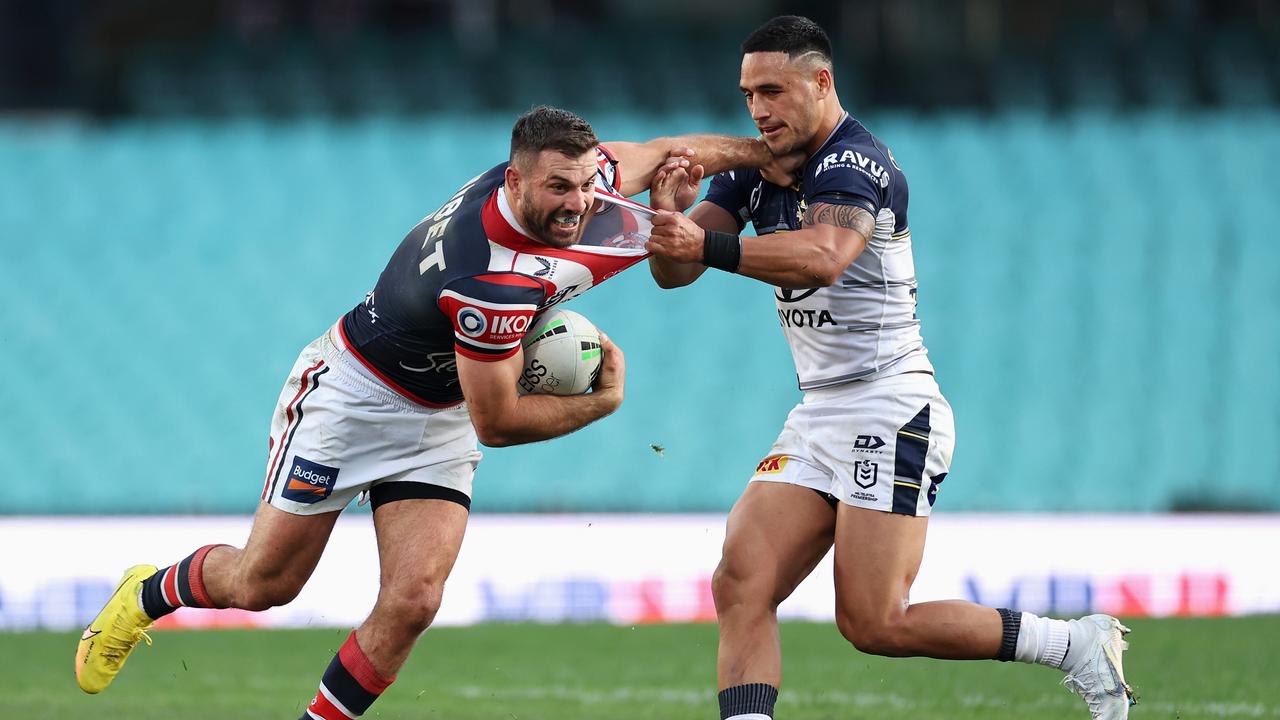 Roosters superstar James Tedesco has the game to beat anyone on his day.