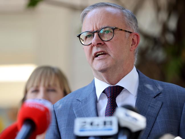 Prime Minister Anthony Albanese is being asked to consider the aid organisations’ request in the next federal budget. Picture: NCA NewsWire / Damian Shaw