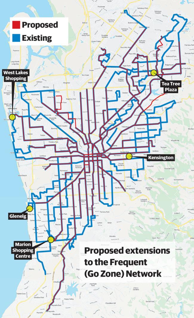 Bus route map for web