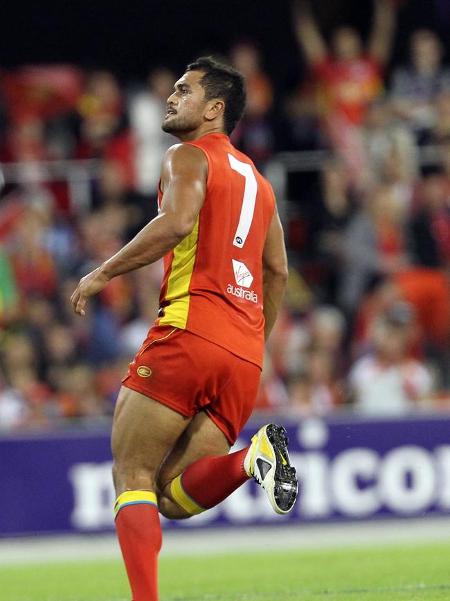 Karmichael Hunt played 44 games for the Gold Coast Suns. Picture: Adam Head