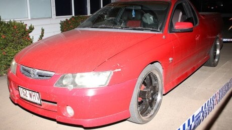 This 2003 red Holden Commodore utility with Queensland registration 162 WHV was linked to a police investigation of an assault in Moranbah on September 30.