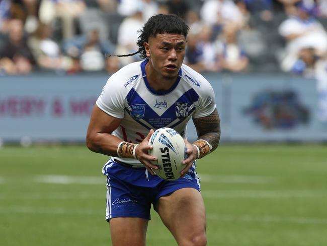 Cassius Tia scored a try for Canterbury. Picture Warren Gannon Photography