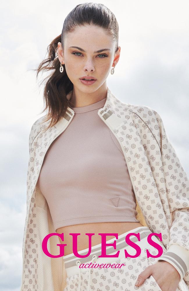 Meika has starred on over 80 billboards for Guess. Picture: Supplied