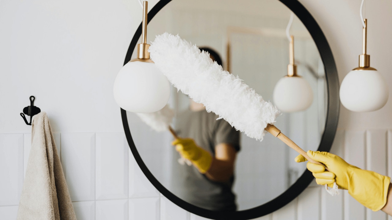 <p><span>If your suggested videos on TikTok and Instagram feature more than a few time-lapsed cleaning videos, you&rsquo;re probably part of the </span><a href="https://www.bodyandsoul.com.au/wellness/closing-shift-cleaning-could-be-the-key-to-a-better-nighttime-routine/news-story/fc63c779e0db5b3122507d454b16af52" target="_blank" rel="noopener"><span>#CleanTok </span></a><span>movement. From stained carpets and simple fridge restocks to the jaw-dropping living rooms of </span><a href="https://www.bodyandsoul.com.au/health/mental-health/living-with-ocd-psychologist-carly-dober/news-story/2ac4f86aad1798600633f37d79d321ec" target="_blank" rel="noopener"><span>extreme hoarders,</span></a><span> the vast #CleanTok rabbit hole has something to satisfy everyone.&nbsp;</span></p><p><span>But according to the latest data about </span><a href="https://www.bodyandsoul.com.au/health/health-news/how-to-clean-stanley-quencher-cup/news-story/83510d212f599b7ebd1b35136075d892" target="_blank" rel="noopener"><span>cleaning habits in Australia</span></a><span>, we&rsquo;re spending far too much time watching others scrub, sweep and spring clean, when we should be picking up the mop ourselves. </span></p>