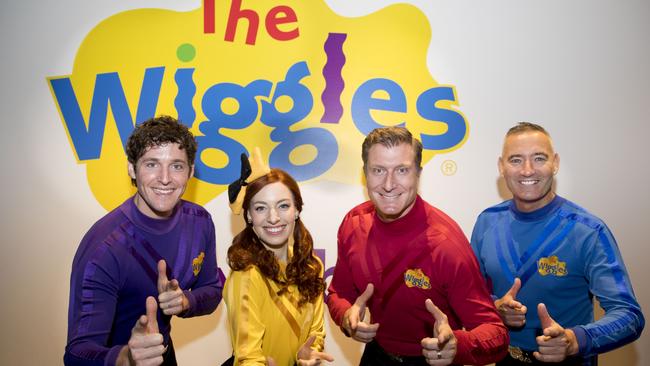 The Wiggles recorded a special version of Popcorn for Sienna’s funeral on Friday. Picture: Marinco Kojdanovski.