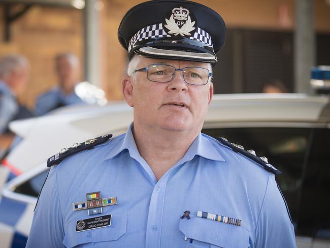 Chief Superintendent Craig Hanlon. Picture: Glenn Campbell.