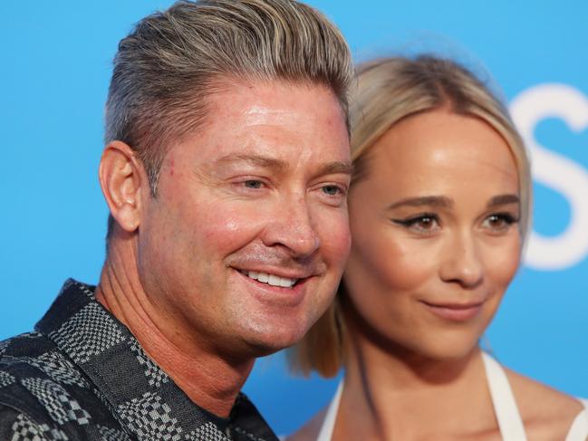 SYDNEY, AUSTRALIA - NOVEMBER 03: Michael Clarke and Jade Yarbrough attends the Louis Vuitton SEE LV exhibition opening on November 03, 2022 in Sydney, Australia. (Photo by Lisa Maree Williams/Getty Images)