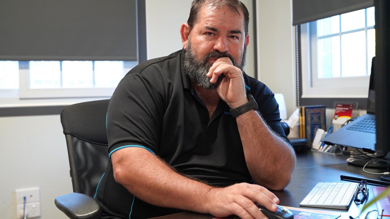 Mackay Safety Consultants director Mick Storch says the court side of things have been easy compared to the mental struggle of trying to get SGB Group to respond to his many messages. Picture: Heidi Petith