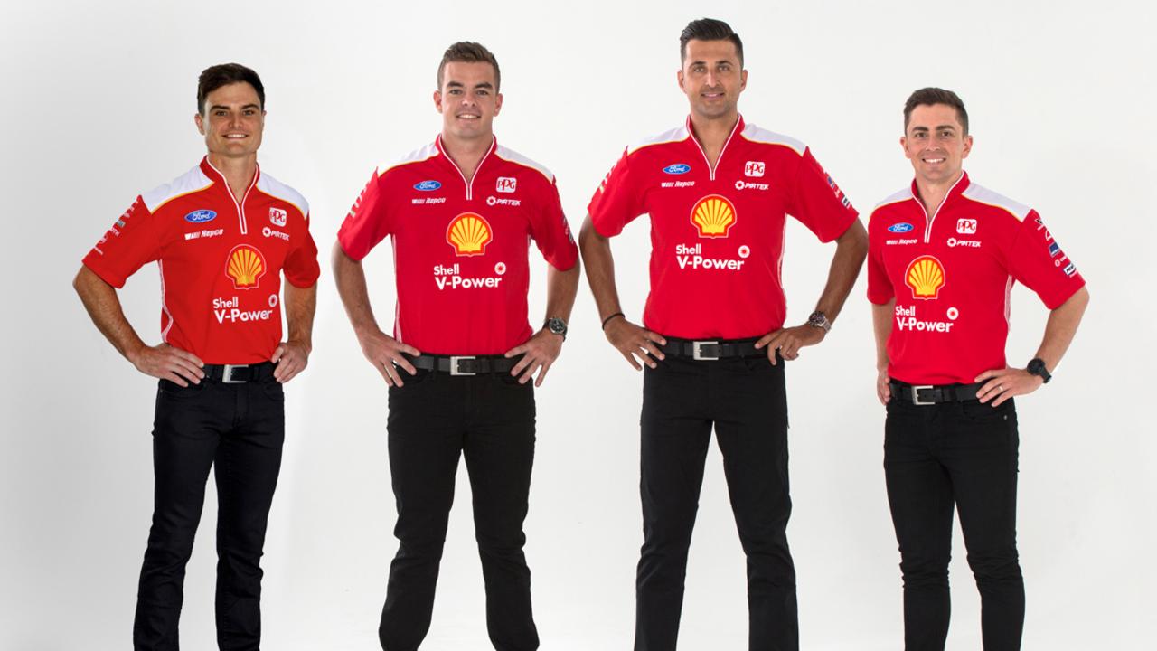 The 2020 Shell V-Power Racing line-up.