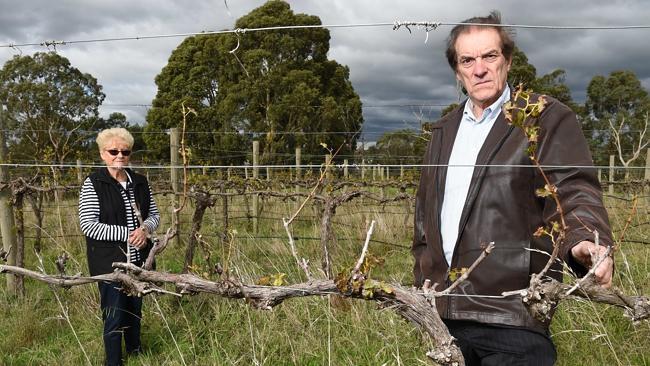 Pat and David Smith want to reopen The Old Orchard Winery in Boronia, which has been shut for more than a year after its lease expired. Picture: Lawrence Pinder