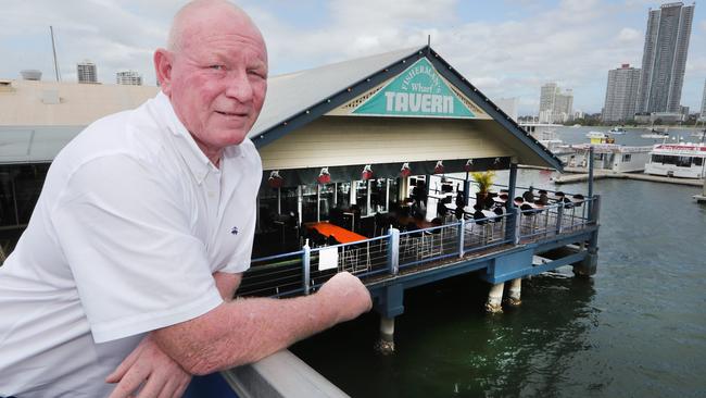 Fisherman's Wharf Tavern publican Peter Thompson. Picture: Glenn Hampson.