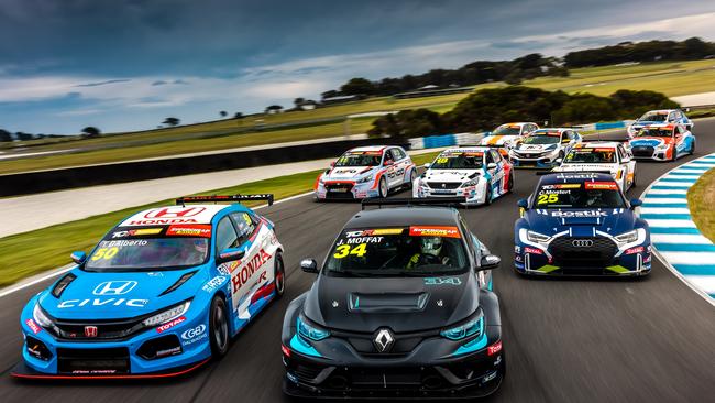 The TCR cars are heading to Tasmania for the first time.