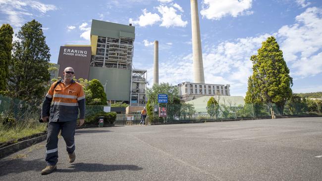 Origin’s Eraring Power Station is scheduled for closure. Picture: Liam Mendes