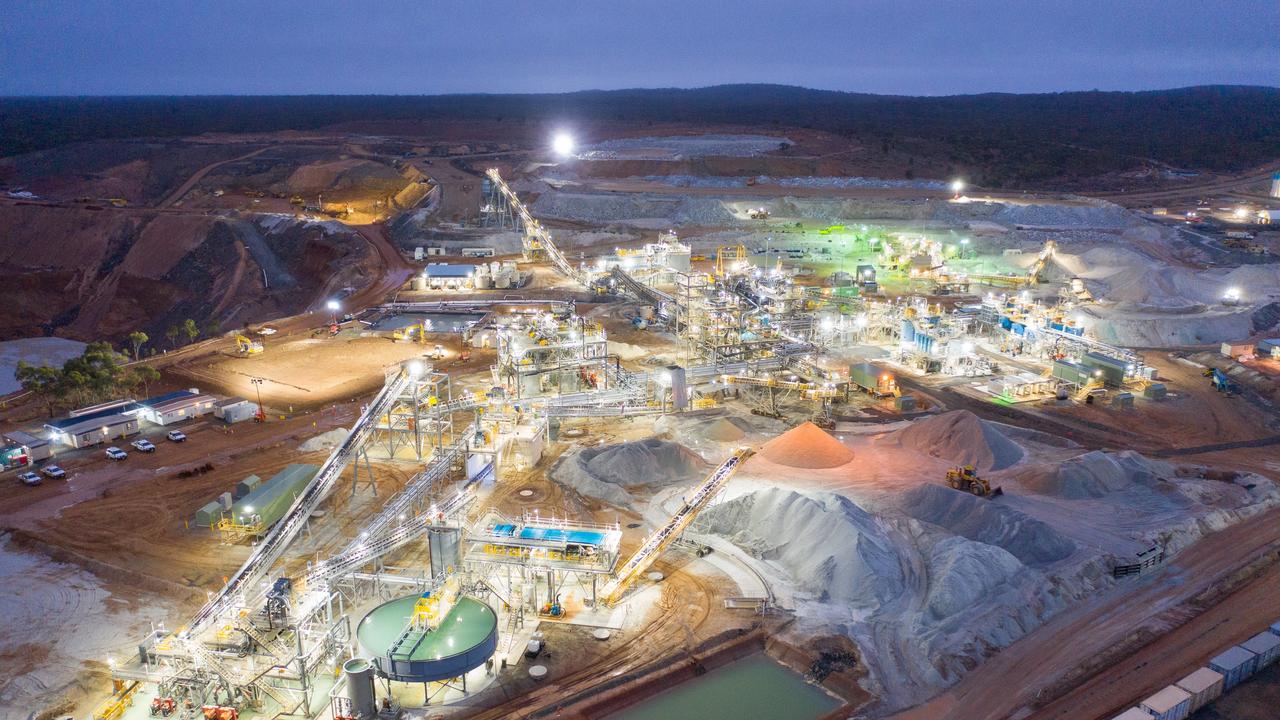 Mineral Resources’s Mt Marion lithium mine. Picture: Supplied