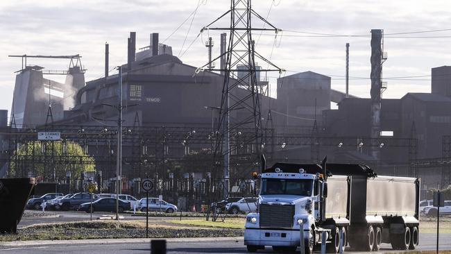 Temco in Bell Bay in Tasmania's north.