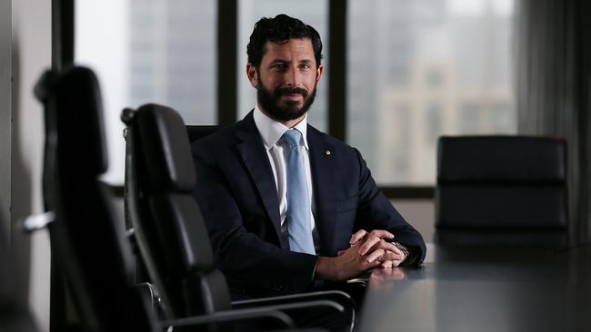 Seven Group CEO Ryan Stokes has flagged solid growth for the conglomerate for the 2022 financial year. Picture: Jane Dempster