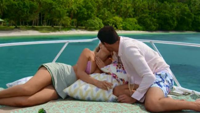 Their convo isn't intellectual enough for Megan — seems she's found a way around that.