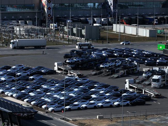 Tesla has had to suspend production in Germany. Picture: Getty