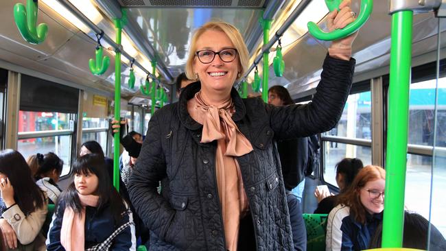 Lord Mayor Sally Capp wants the CBD free tram zone extended.