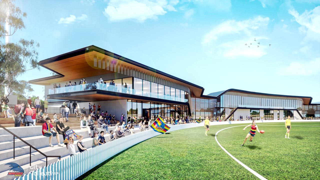 New Crows Facility artist impression. Supplied: City Collective