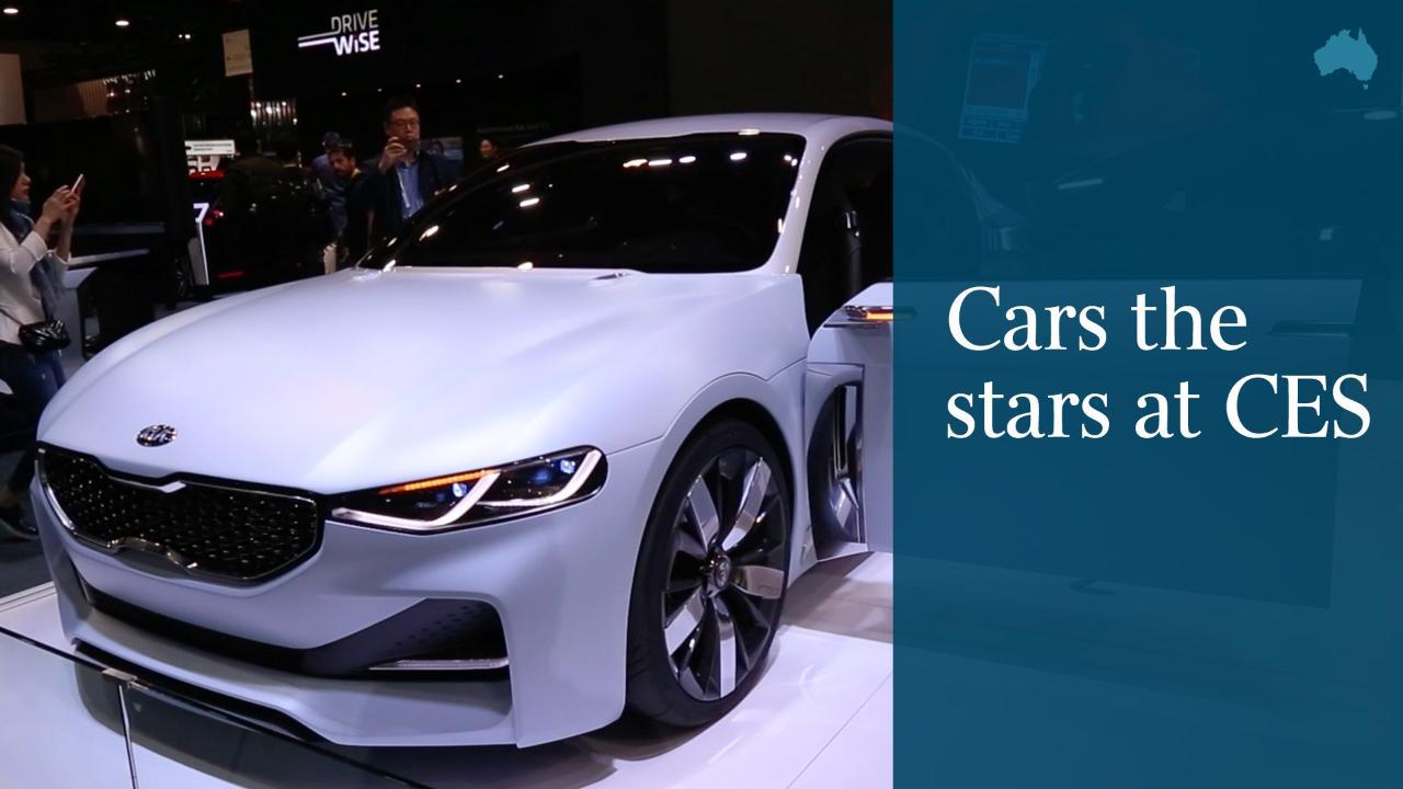 Cars the stars at CES