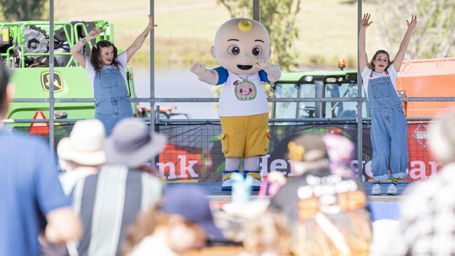 CoComelon Live on stage at the Toowoomba Royal Show, Friday, April 19, 2024. Picture: Kevin Farmer