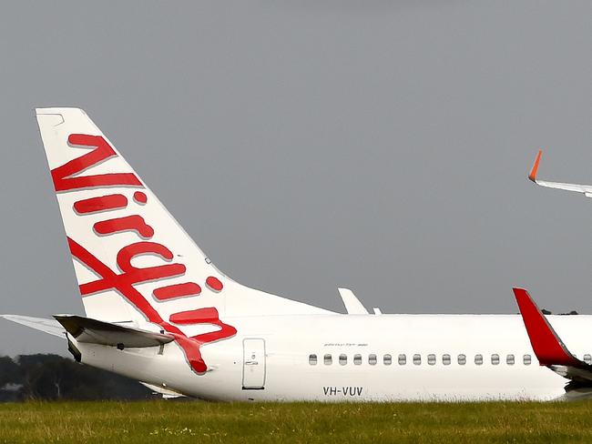 Virgin Australia can offer credit notes. Picture: Nicole Garmston