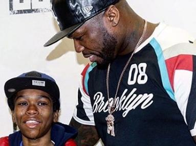 50 Cent surprised with son at meet n’ greet