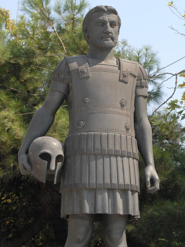 A statue of Philip II in Thessaloniki. Picture: iStock