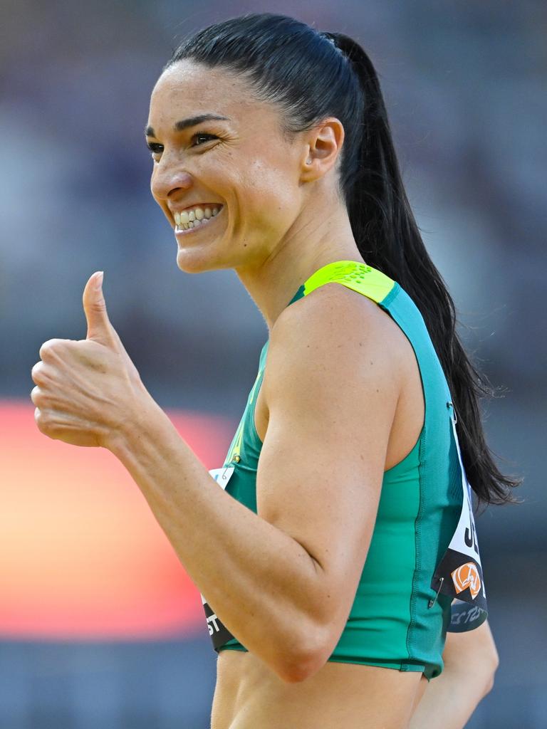 Hurdler Michelle Jenneke is in strong form. (Photo by Hannah Peters/Getty Images)