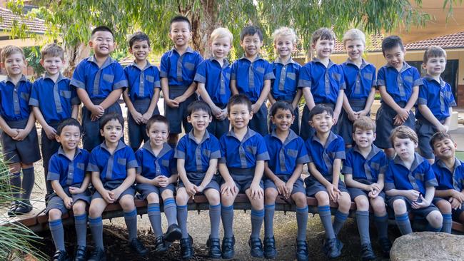 Churchie Reception J: Back row: Charlie, Winston, Henry, Micah, William, Thomas, Caleb, Frank, Jimmy, Hugo, Ayden and Edison. Front row: Ocean, Krish, Ethan, Harrison, Adam, Niaan, Lucius, George, Callen and Zayd. PHOTO: Supplied
