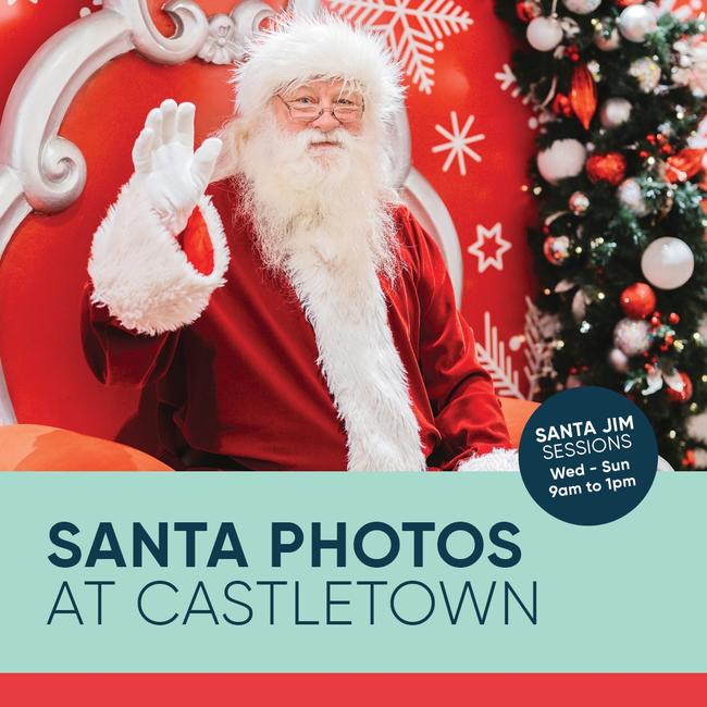 Castletown Shopping Centre will welcome Santa Jim back for his 31st year spreading Christmas joy. Picture: Castletown.