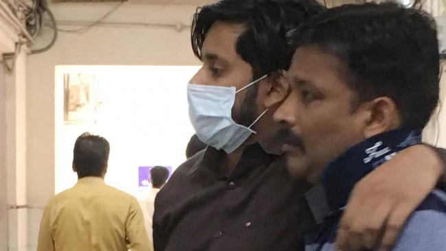 The fugitive, pictured in New Delhi, says he is extremely poor health.