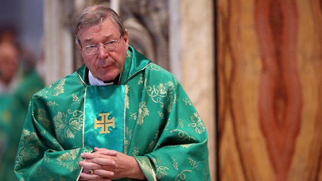 Pell in the Vatican.