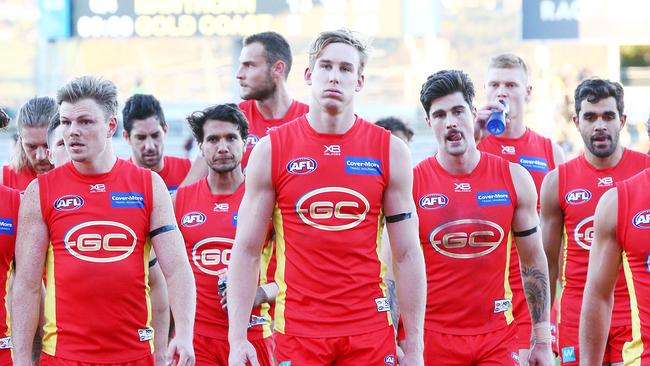 Tom Lynch gave the Gold Coast Suns everything he had. Picture: Getty Images