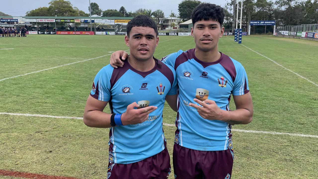 Keebra Park SHS prop Lennox Whaiapu and fullback Israel Lotaki both made the side.