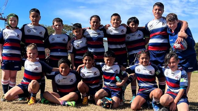 Norwest Rugby Juniors U10 Red players. Pic: Supplied