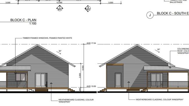 A new caravan park has been proposed for a property in Dungay village.