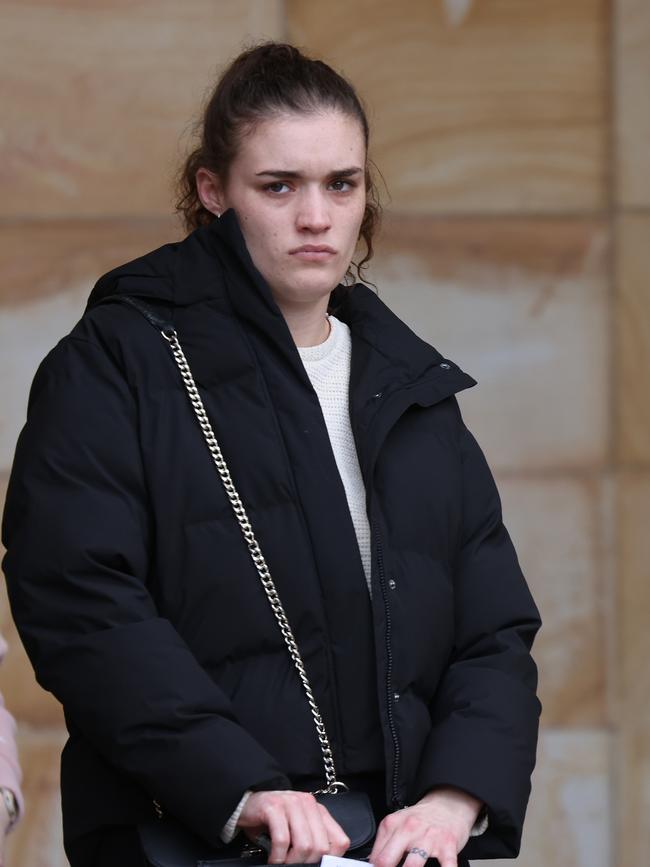 Darcee Kelly outside the Adelaide Magistrates Court on May 31, 2022. NCA NewsWire / David Mariuz