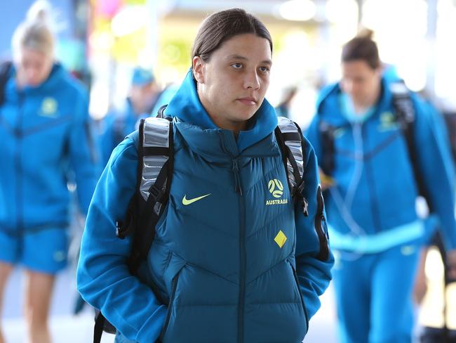 Sam Kerr will face trial next year. Picture David Clark